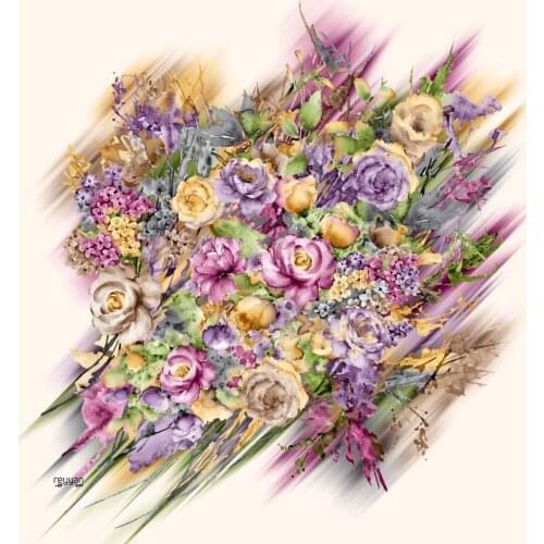 REYYAN SILK TEXTURED OYALIK WRITING-11-RENK-23