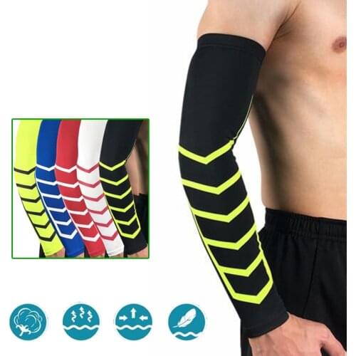 Unisex Printed Lcy Sleeve Lce Silk Sunscreen Sleeve Summer Outdoor UV Protection Sports Mountaineering Cycling Running Arm Guard