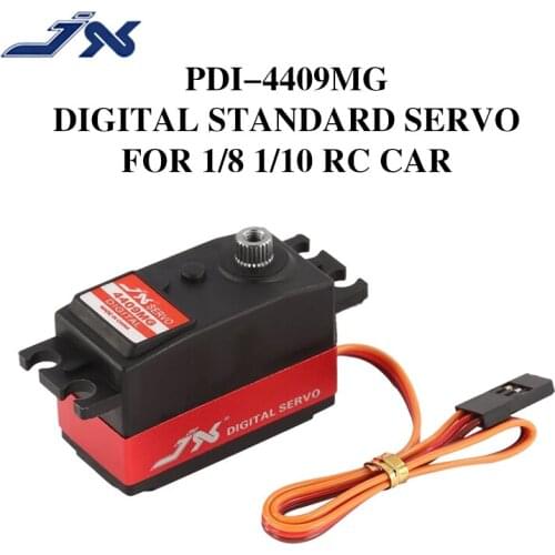 High Quality JX Servo PDI-4409MG 4.8-6.0V 9KG Metal Gear Digital Servo For 1/8 1/10 RC Car