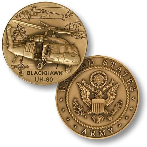 High quality Custom coins low price U.S. Blackhawk Helicopter Military Challenge Coin cheap custom antique usa eagle coins