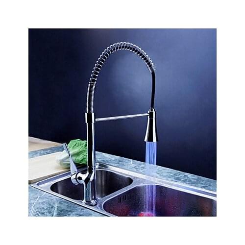 Himylen high-grade LED faucet kitchen drawer-type bibcock of 000727