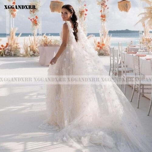 XGGandXRR Beach Wedding Dresses