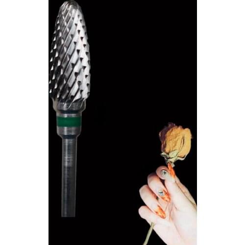 1pcs Carbide Nail Drill Bit - Flame Bit -C