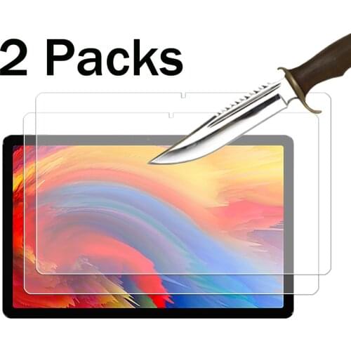 2 PACKS Tempered Glass Screen Protector for Lenovo Pad plus 11 TB-J607 2021 11-inch tablet protective film 9H 0.33mm
