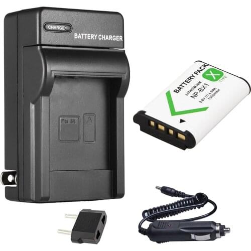 Battery+Charger for Sony Cyber-shot DSC-HX50V,DSC-HX50,DSC-HX60, DSC-HX80, DSC-HX90,DSC-HX90V, DSC-HX95, DSC-HX99 Digital Camera