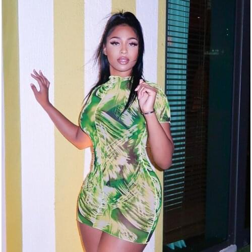 Зеленые летние платья ChelseyAnne China At AliExpress