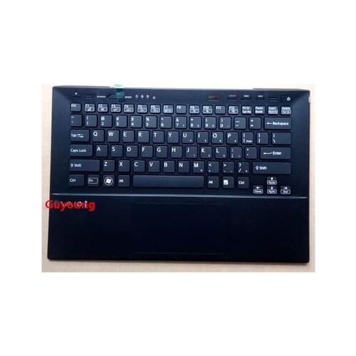For sony vaio SVS13A SVS131 SVS131A SVS13A2S1 SVS131A11T SVS13 Palmrest Upper cover keyboard bezel touchpad C case