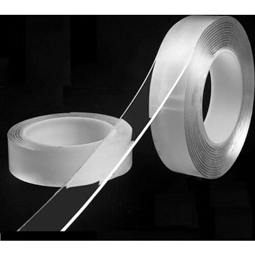 NEW Reusable Double Sided Tape Adhesive Multipurpose Nano Adhesive Tape No Trace Washed Glue Loop Disks Tie Bathroom Tapes