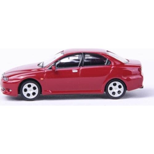 Welly Diecast 1/87 Scale Classic Alfa 156 GTA 2002 Alloy Model Hot Toy Car Static Display Vehicle Children Gift Collect Boys