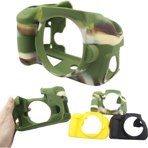 Soft Silicone Rubber Armor Body Skin Camera Case Cover Protector For Canon EOS 650D 700D