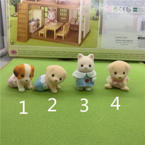 Geniune Sylvanian Doll Figures Families without package
