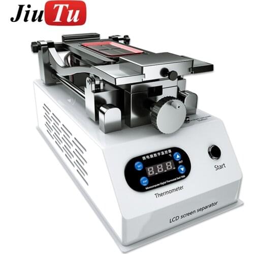 New Front Glass Curved Screen Separate Machine LCD Separator Heating Platform For Samsung iPhone Display Repair