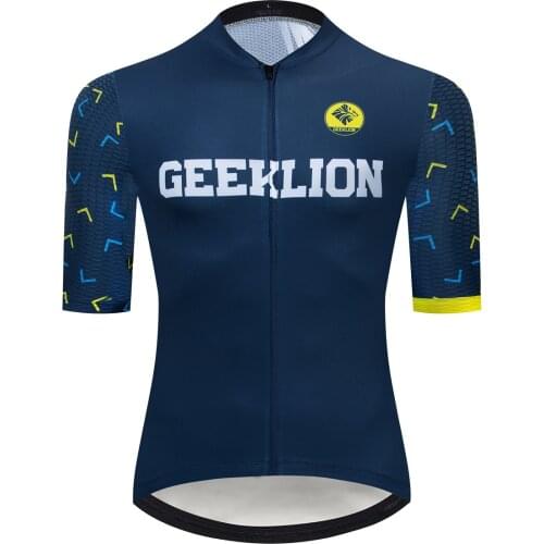 PRO Aero Geeklion Cycling Jersey Quick Dry Bike MTB Jersey Team Lightweight Cycling Wear