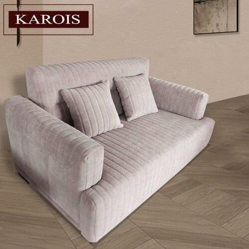 Karois TS001 Luxury Fabric Sofa Small Apartment Modern Couch Living Room Furniture Loveseat Couch