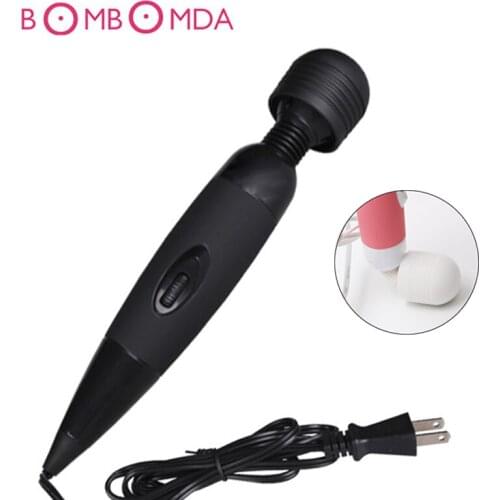 Sex Shop US Plug AV Wand Vibrators Sex Toys For Women Clitoris Stimulate Multi Speed Vibrating AV Stick Massager Masturbations