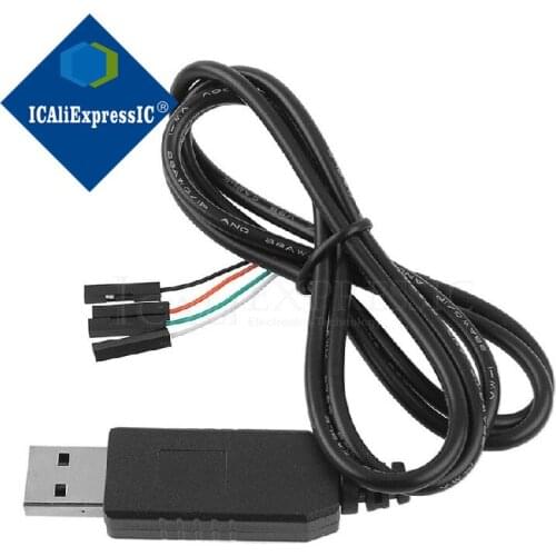 1PCS 1m USB To RS232 TTL UART PL2303HX Auto Converter USB to COM Cable Adapter Module new In Stock