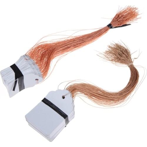 100Pcs Waterproof Plastic Nursery Garden Plant Label Flower Tag Mark PlantsTrees Flowers Tag