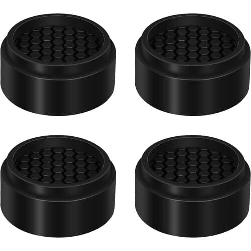 4pcs Refrigerator Universal Round Shock Absorption Convenient Noise Cancelling Fixed Support Anti Slip Washing Machine Feet Pads