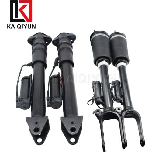 4 Pcs Airmatic Air Suspension Shock Absorbers For Mercedes Benz ML Class W164 GL X164 With ADS 1643206013 1643202731 1643202031