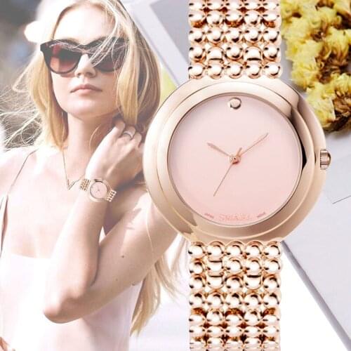 Wrist Watches For Women SMAEL Mesh Steel Belt Watch Fashion Luxury Womens Watches Brand Simple Female Clock Ladies Reloj Muje