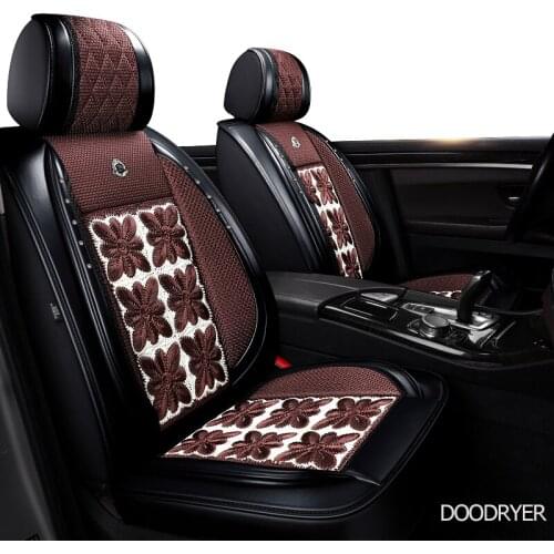 DOODRYER flax car seat covers for chevrolet epica lacetti lanos malibu xl niva optra orlando Automobiles Seat cars