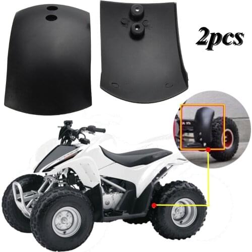 2 Pieces Black Mud guardmudguards Standard fit for 47cc & 49cc pullstart mini quads