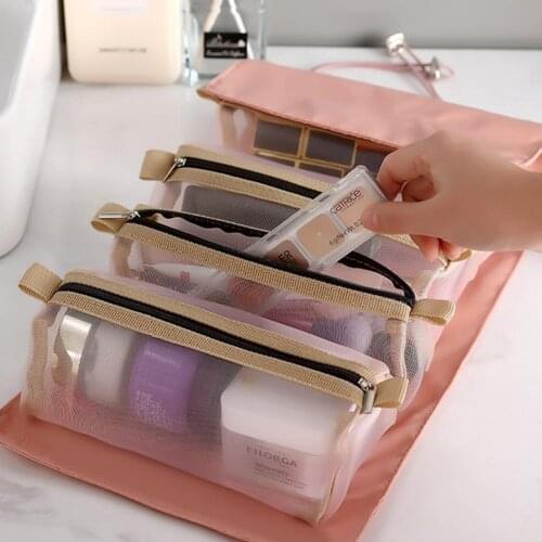 Travel Organizer Water Proof Separable Nylon Multifunctional Cosmetic Bag for Outdoor