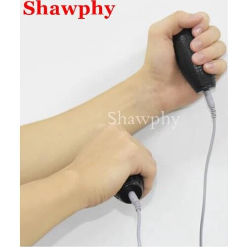 Health Care TENS EMS HAND ELECTRODE MASSAGER FOR DIGITAL THERAPY ELECTRIC MUSCLE STIMULATOR +1PC 3.5MM PLUG SIZE CABLE