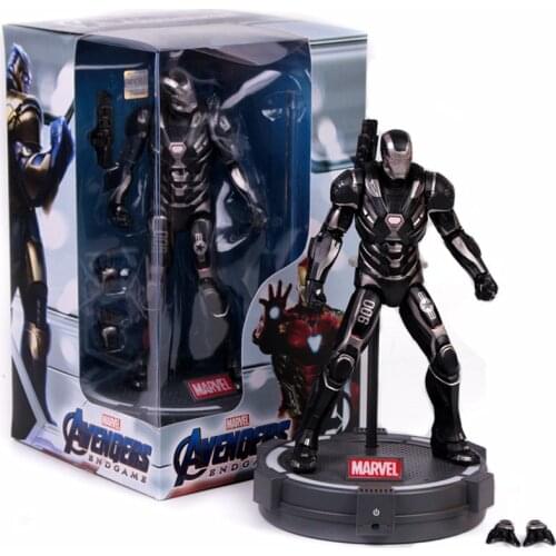 Disney Marvel Toys 17cm Avengers Infinity War Spiderman Captain America Iron Man Thanos Hulk Action Figure Dolls With Gift Box