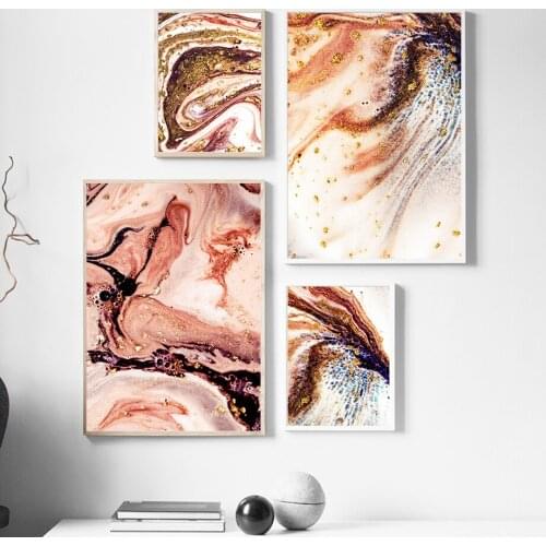 Canvas Paintings On The Wall Modern Abstract Art Poster Nordic Light Luxury Home Decor Prints Pictures for Living Room