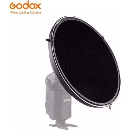Godox AD-S3 Beauty Dish with AD-S4 Grid (Honeycomb Cover) for Godox WITSTRO AD200 AD-180 AD360 AD-360 II Speedlite Flash