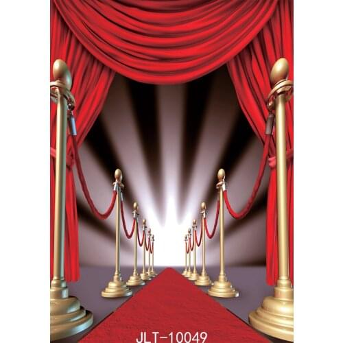 Hollywood Backdrop Celebration Ceremony Award Photography Backdrops Vinyl Cloth Background for Photo Studio for Theater