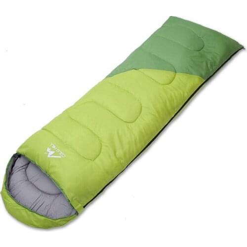 Adult Cotton Camping Sleeping Bag for Outdoor Hiking Portable Waterproof 3 Season Keep Warm Envelope Sleep Bag Travel with Pack