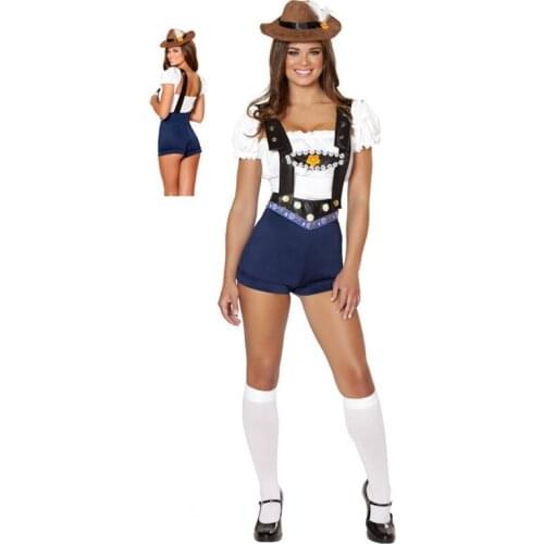 3 Pcs Top+ Rompers +Hat Sweet Study Partner Schoolgirl Costume Woman Sexy lingerie Uniform Study Girl Costume Set m40348