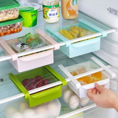 Food Storage Containers Drawer Storage Rack For Candy Fruit Refrigerator Keeping Fresh Box Layer For Kithchen Home Organizer