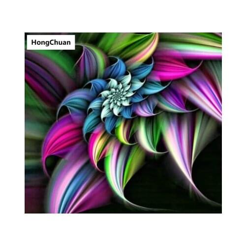 Beautiful flower new product diamond painting diy diamond inlaid handmade 5d diamond embroidery cross stitch kit home decoration