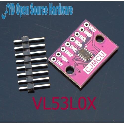 VL53L0X World smallest Time-o f-Flight (ToF) laser ranging sensor