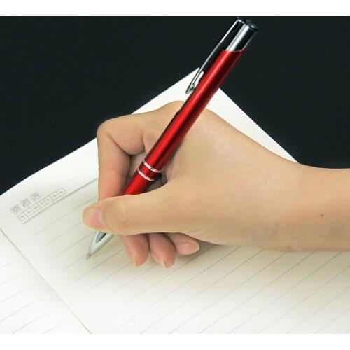 Fashion Metal Ball Pen Color Anodized Custom Ballpoint Pens Promotional Gift Pen Event