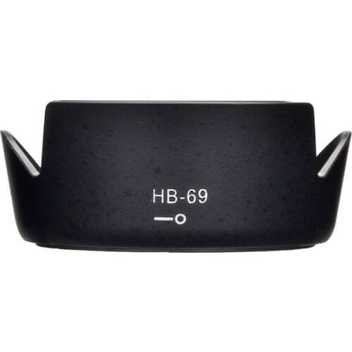 HB-69 HB 69 ABT HB69 Lens Hood 52MM Reversible Camera Lente Accessories for Nikon D3200 D3300 D5200 D5300 18-55mm II AF-S18-55VR