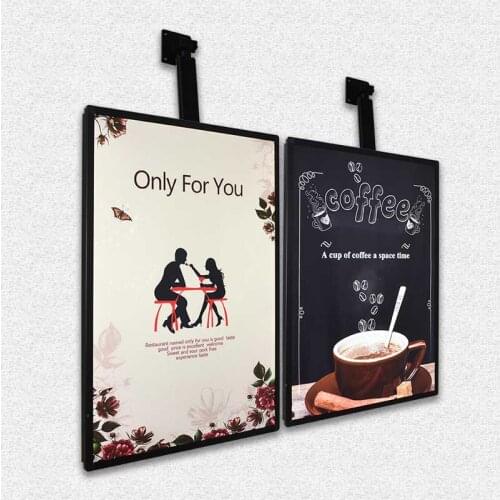 Slim snap frame led light box cake shop advertising light box led menu board