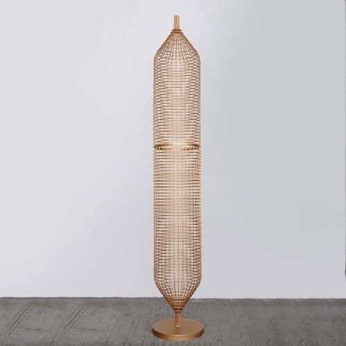 Model room porch large floor decoration hotel lobby abstract sculpture decoration villa metal crafts