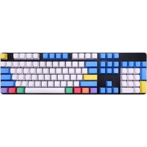 Universal 108Pcs Premium PBT Lightproof No letters Key Caps Replacement For Mechanical Keyboard Keycap Gaming Accessorie