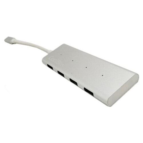 USB Hub CoolBox COO-HUC4U3 White (4 ports)