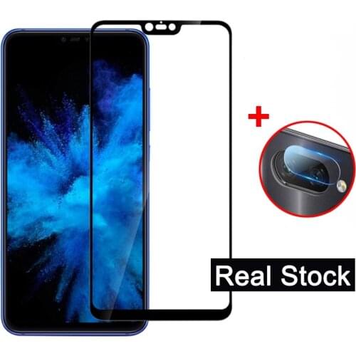 2-in-1 Tempered Glass For Xiaomi Xiomi Mi9 Mi8 Mi 9T 9 8 Pro SE A3 A2 A1 Lite Mix3 Full Cover Full Glue Screen Protector