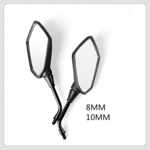 8mm 10mm 2Pcs/Pair Motorcycle accessories Rearview Mirror for KTM SupeR RC125 125 1290 DUKE SMR SMT 990