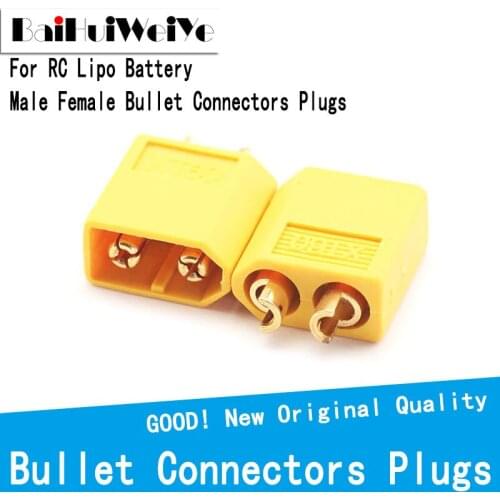 10PCS 5 Pairs XT60 XT-60 Male Female Bullet Connectors Plugs For RC Lipo Battery Quadcopter Multicopter good quality