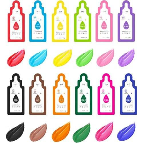 12Pcs Edible Food Pigment Coloring Fondant Cake Decorating Healthy Safe Cream Color Pastry Tools