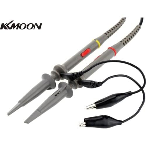 2Pcs Oscilloscope Probe Alligator Clip Test Probe osciloscopio accessories diagnostic-tool 1X 10X 100MHz