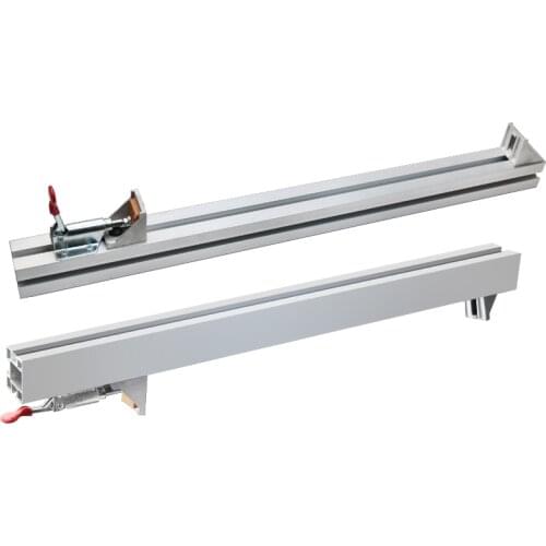 60/100 CM Wood Board Clamp For Flip Saw Electric Circular Saw Cutting Machine Guide Ruler Fixing Clip Fixture Woodworking Tool