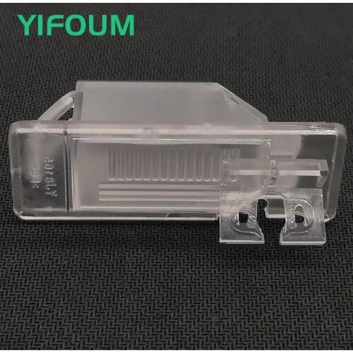 YIFOUM Car Rear View Camera Bracket License Plate Lights For Nissan Patrol KICKS Cefiro X-Trail Dualis Qashqai J10 Sentra 180